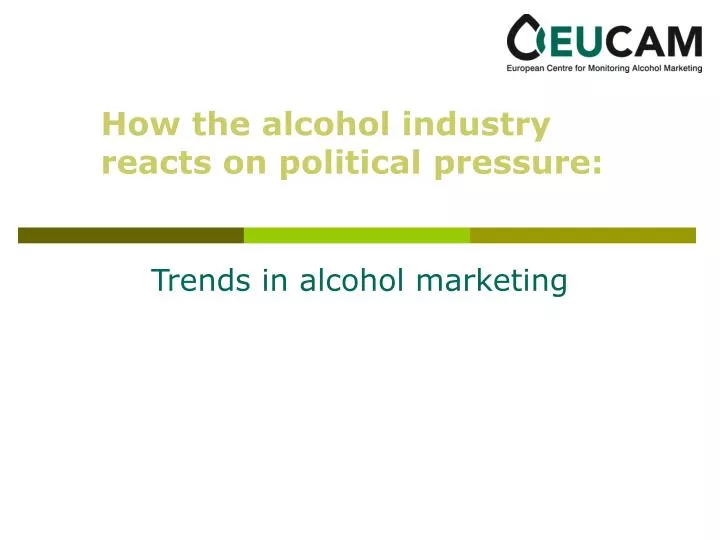 trends in alcohol marketing