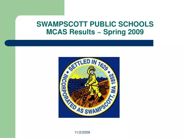 swampscott public schools mcas results spring 2009