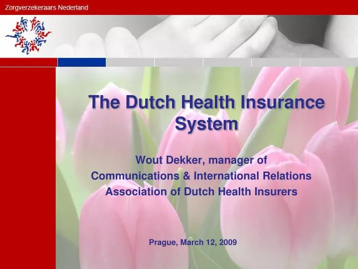 the dutch health insurance system