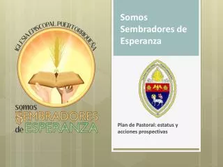 somos sembradores de esperanza
