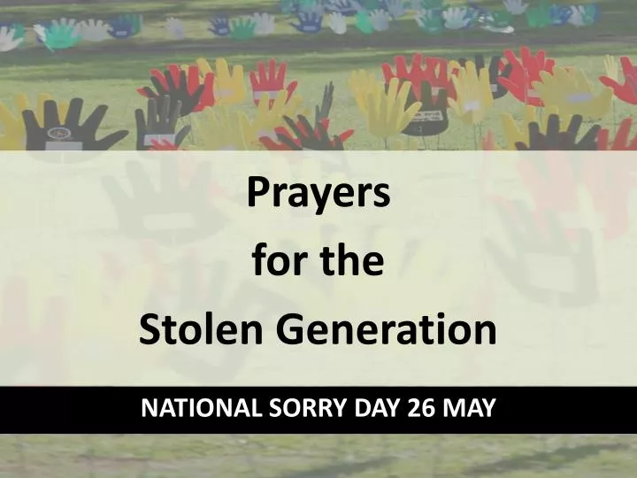 prayers for the stolen generation