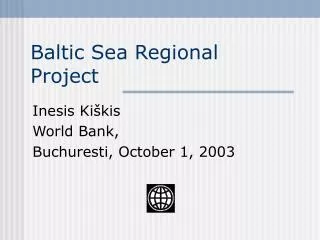 Baltic Sea Regional Project