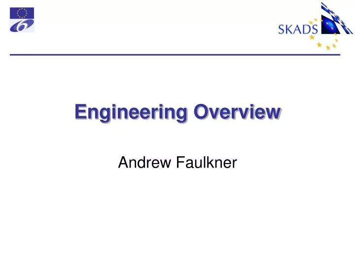 engineering overview