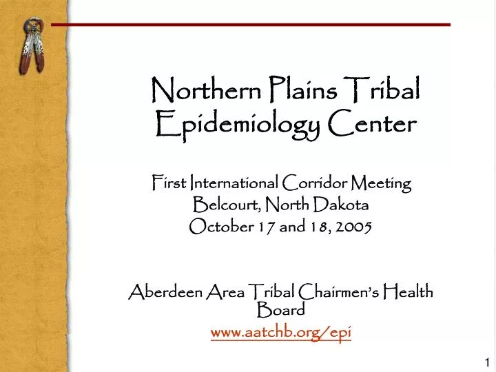 northern plains tribal epidemiology center