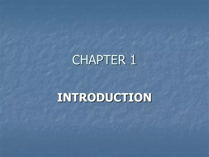 chapter 1