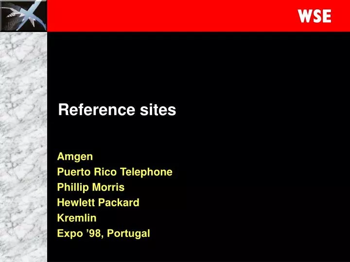 reference sites
