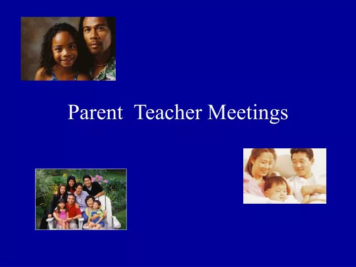 parent teacher meetings