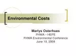 Environmental Costs - slide 1