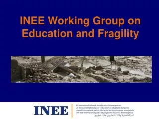 INEE Working Group on Education and Fragility
