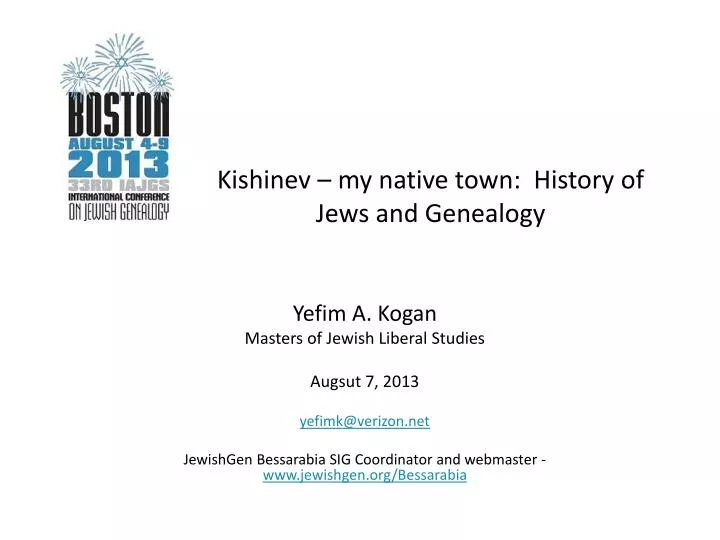 kishinev my native town history of jews and genealogy