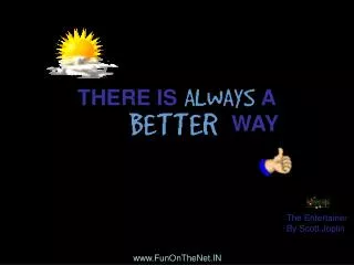 THERE IS A WAY