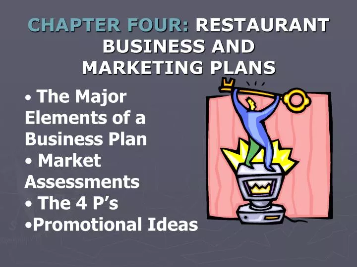 chapter four restaurant business and marketing plans