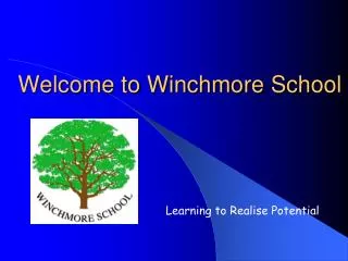 Welcome to Winchmore School
