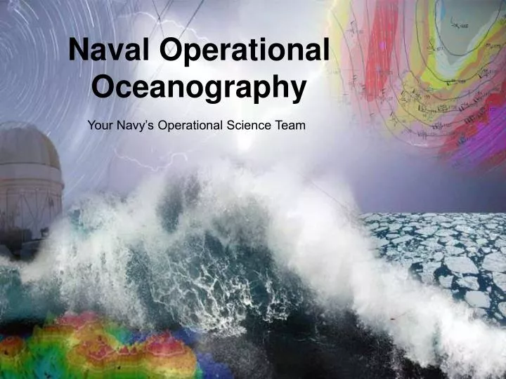 naval operational oceanography