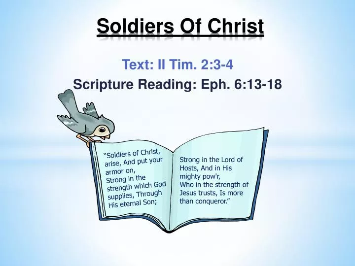soldiers of christ