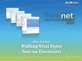 New Feature: Pulling Vital Signs Into an Encounter