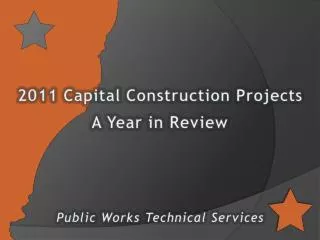 Public Works Technical Services