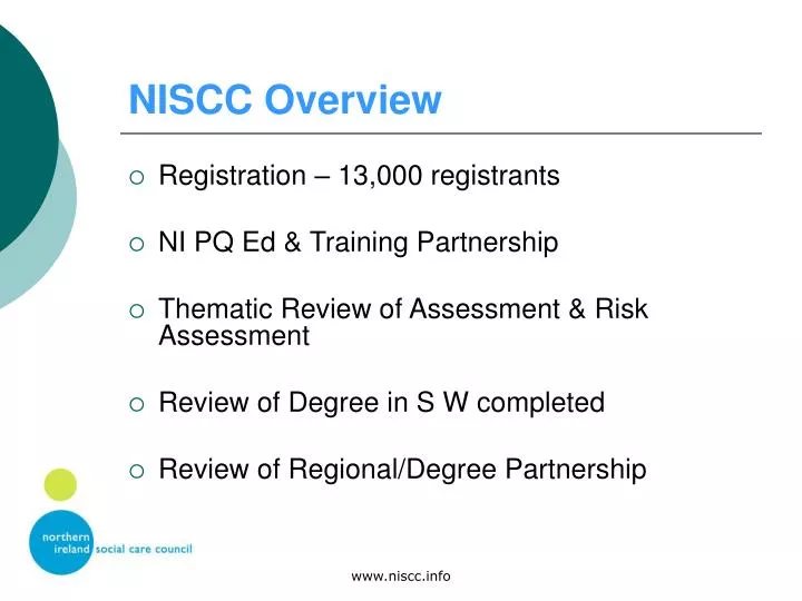 niscc overview