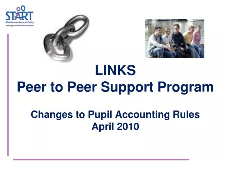 links peer to peer support program