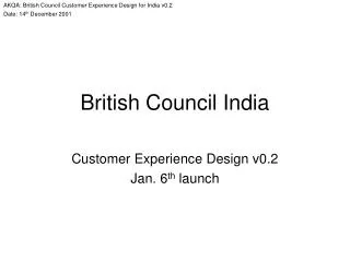 British Council India