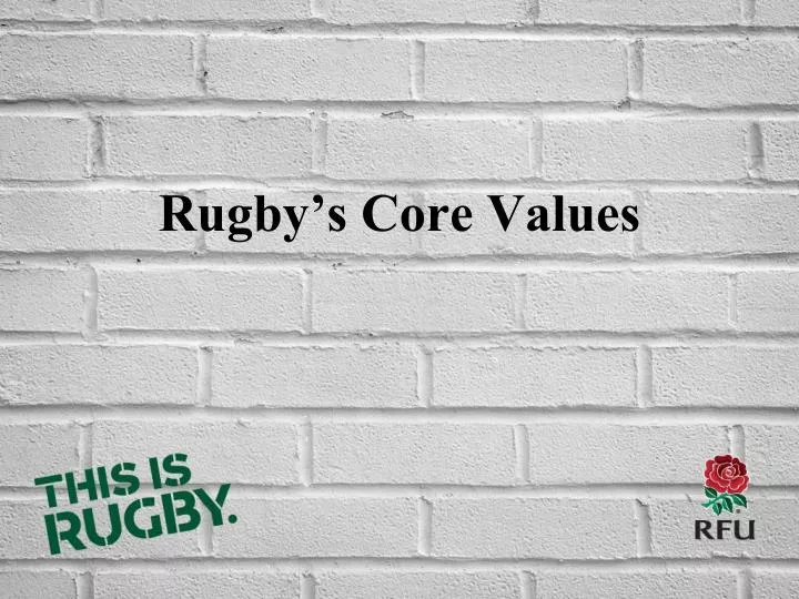 rugby s core values