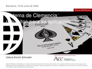 Sistema de Clemencia: requisitos para su aplicación