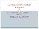 SOS Suicide Prevention Program - slide 1