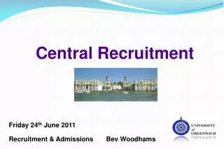 Central Recruitment