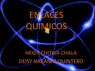 enlaces quimicos