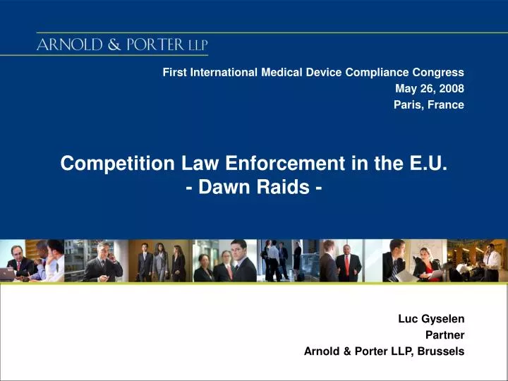 competition law enforcement in the e u dawn raids