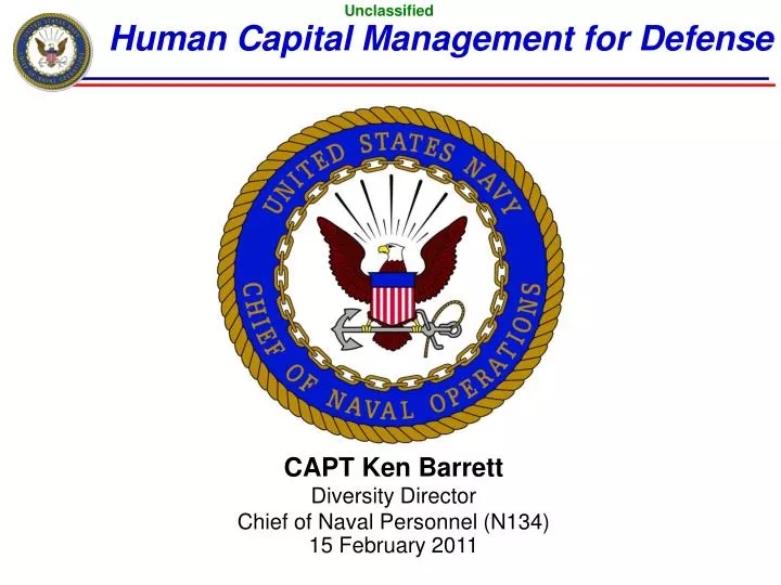human capital management for defense