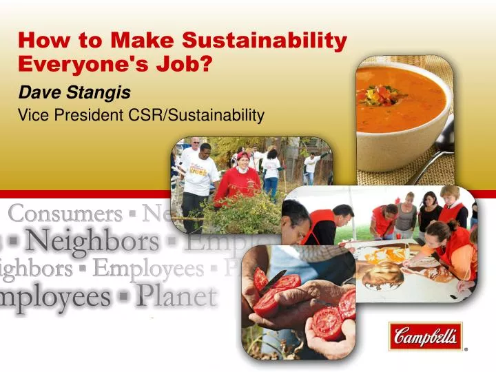 how to make sustainability everyone s job