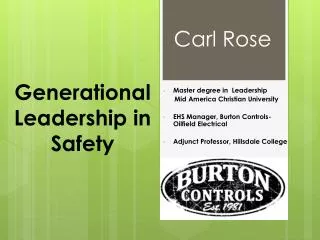 Generational Leadership in Safety