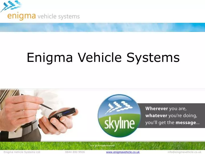 enigma vehicle systems