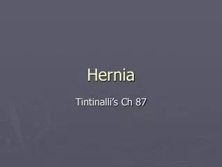 Hernia