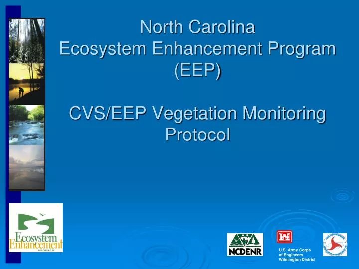 north carolina ecosystem enhancement program eep cvs eep vegetation monitoring protocol
