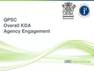 QPSC Overall KDA Agency Engagement