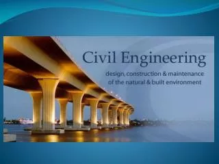 What is a Civil Engineer?