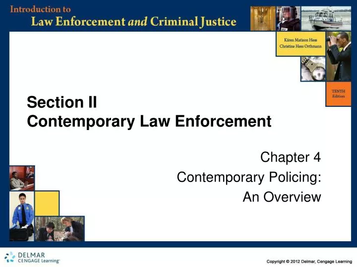 section ii contemporary law enforcement