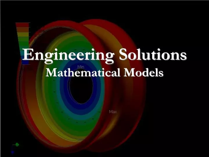 engineering solutions mathematical models