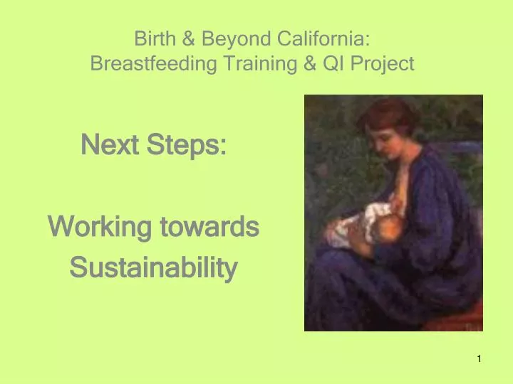birth beyond california breastfeeding training qi project