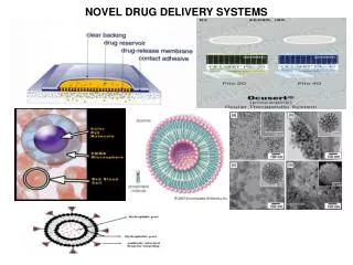 NOVEL DRUG DELIVERY SYSTEMS