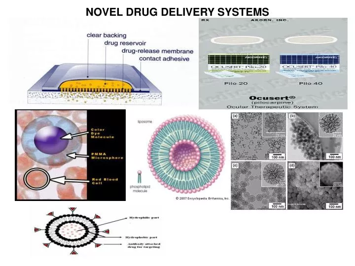 novel drug delivery systems