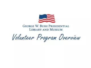 Volunteer Program Overview