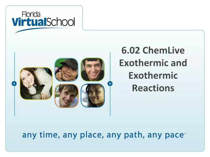 6 02 chemlive exothermic and exothermic reactions