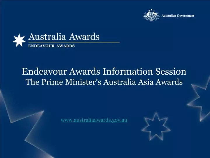 endeavour awards information session the prime minister s australia asia awards