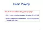 Game Playing - slide 1