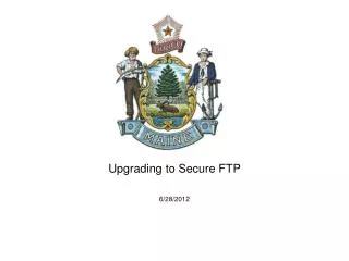 Upgrading to Secure FTP 6/28/2012