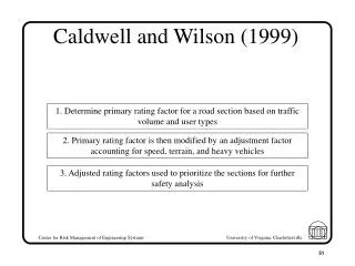 Caldwell and Wilson (1999)
