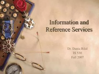 Information and Reference Services